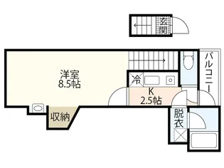 M Terrace藤垂園 参番館【2階】の間取り