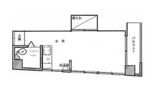 飯島ビル【2階】の間取り