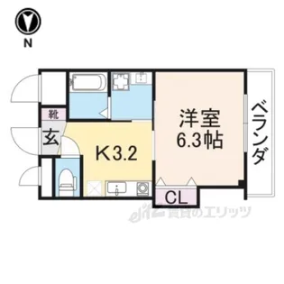 Mscube1【3階】の間取り