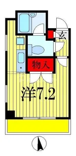 君待橋【2階】の間取り