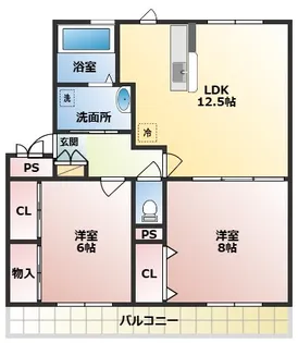 ビスタコート【2階】の間取り