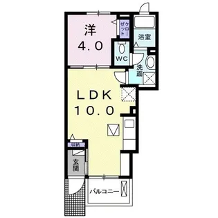 カレント【1階】の間取り