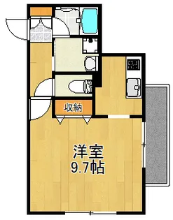 ラフィーネ【1階】の間取り