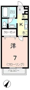 パークサイドヴィレッジ【1階】の間取り