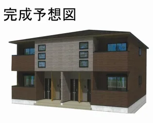 群馬県前橋市下増田町【アパート】の外観