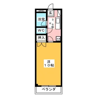 ATTO HOUSE ay【1階】の間取り
