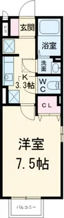 アルテール【1階】の間取り