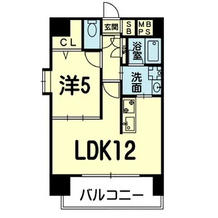 Viento南高江【4階】の間取り
