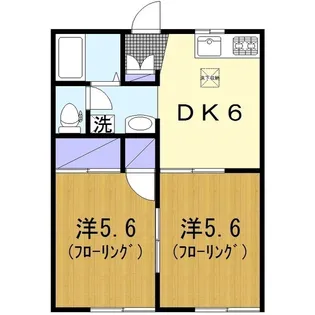 湘南パークタウンII【1階】の間取り