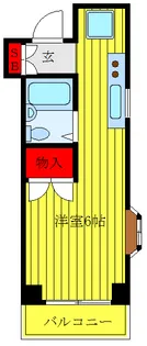 ドムス白山【3階】の間取り
