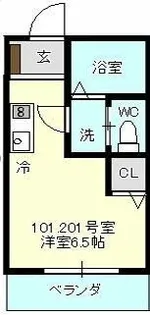 anneau上星川【2階】の間取り