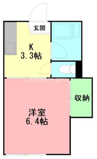 コ―ポ高橋第2【1階】の間取り
