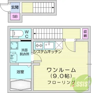 みやがた【2階】の間取り