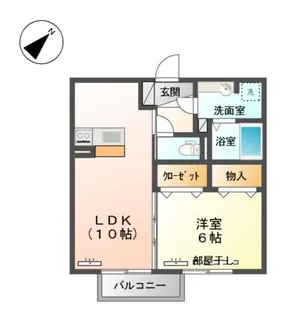 グランルミエール高砂【1階】の間取り
