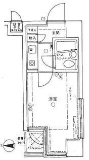 クリオ入谷壱番館【7階】の間取り