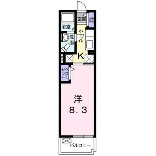 ブレイブコート【3階】の間取り
