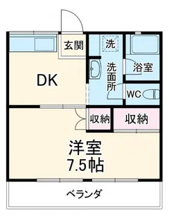 ヴェラシンフォニー【2階】の間取り