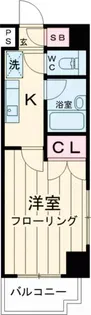 スカイコート世田谷用賀第3【7階】の間取り