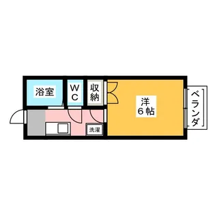メゾンド・ヴェルテ【2階】の間取り