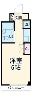 ダイアパレス三ツ沢公園東館【1階】の間取り