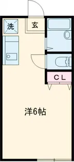 メゾンクレール【1階】の間取り