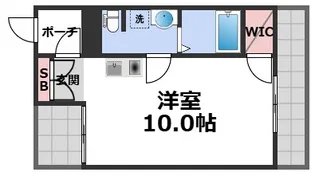鶴橋末広ビル【4階】の間取り