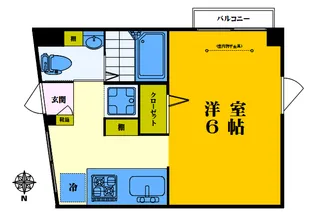 戸塚ハイム【3階】の間取り