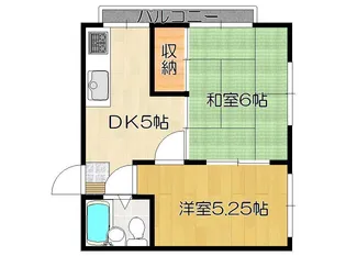 ライフピア・M【4階】の間取り