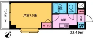 第2幸阪ビル【2階】の間取り