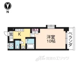 PALACIOK2【3階】の間取り