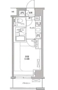 メゾン両国【7階】の間取り