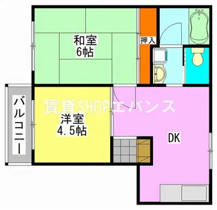 プレゼンス東船橋【1階】の間取り
