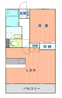 ペアシティールネッサンス【3階】の間取り