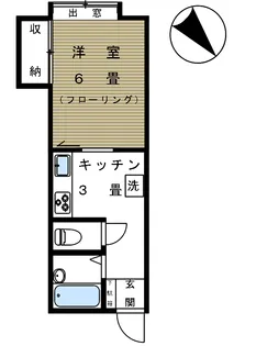 プリマヴェーラ【1階】の間取り