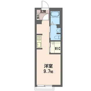 フォレ・フォンテーヌ【2階】の間取り