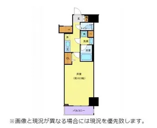 ジェノヴィア新横浜スカイガーデン【9階】の間取り