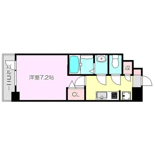 1Kの間取り画像