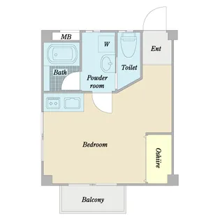 Partir鎌ヶ谷【3階】の間取り