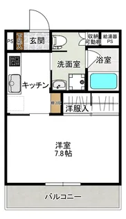 AK TWINS B棟【3階】の間取り