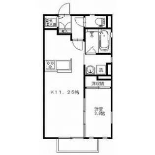 フォルネ【2階】の間取り