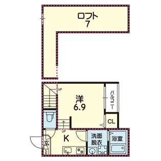 ステラ八王寺【2階】の間取り