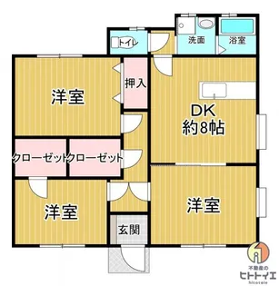 福岡県八女市本村【一戸建】の間取り
