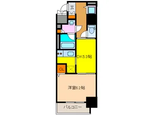 モンリベルテ箕面の間取り