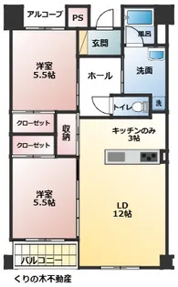 鳥生レジデンス1【2階】の間取り