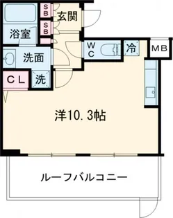 東京都杉並区高井戸東2【マンション】の間取り