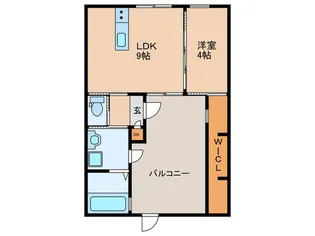 ERFOLG Thanks A【2階】の間取り