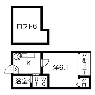 VIDA大同【1階】の間取り