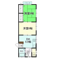 レミントン【2階】の間取り