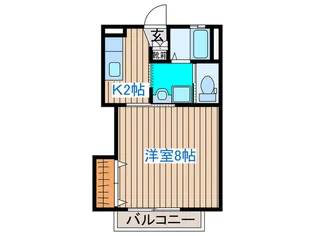 グランドソレーユII【2階】の間取り