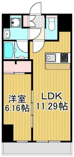 プレジオ西新井【15階】の間取り